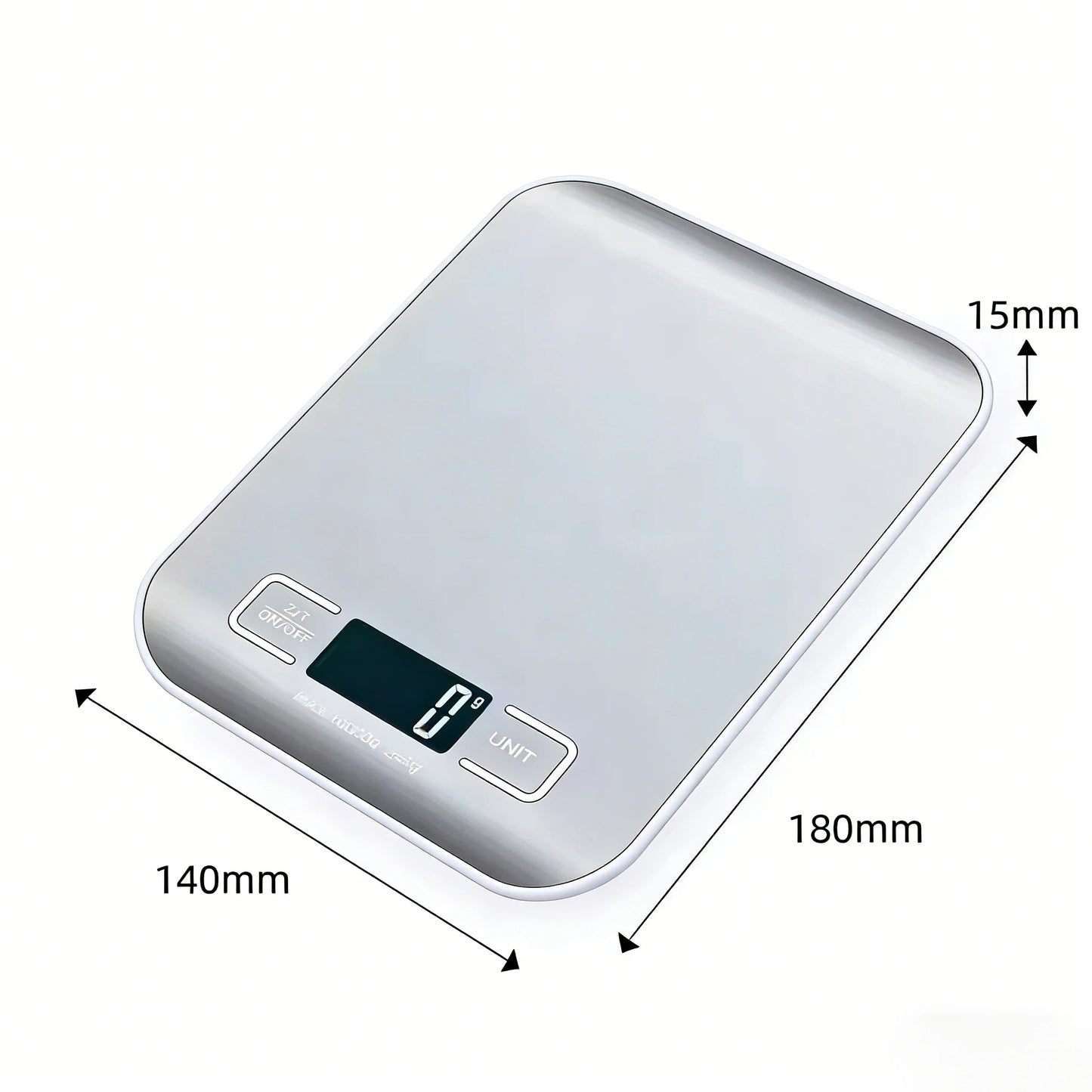Digital Kitchen Scale LED Display 5kg/1g