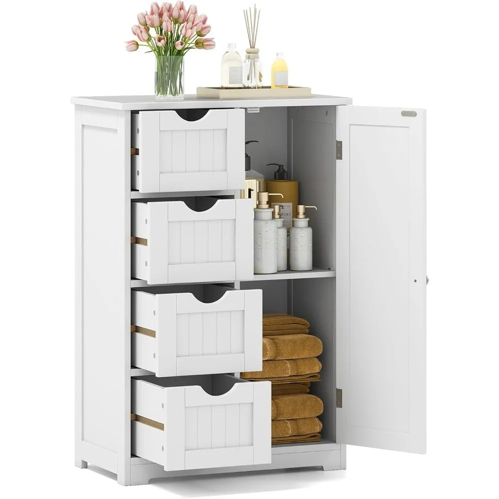 Bathroom, Multifunctional Storage Cabinet