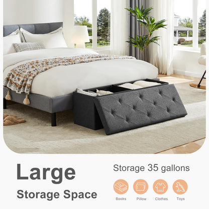 Folding Ottoman, Strong Load-bearing Capacity