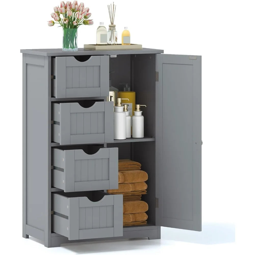 Bathroom, Multifunctional Storage Cabinet