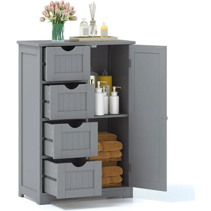 Bathroom, Multifunctional Storage Cabinet