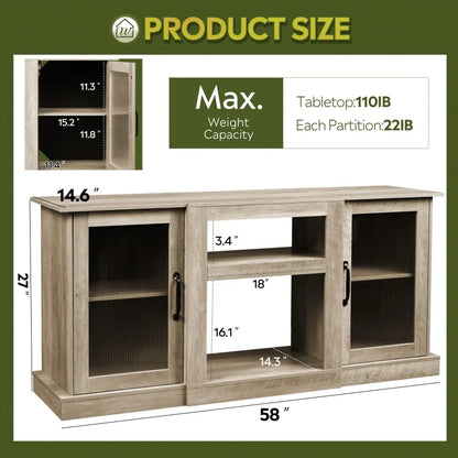 Console, Entertainment Center for Living Room