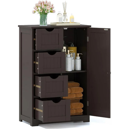 Bathroom, Multifunctional Storage Cabinet