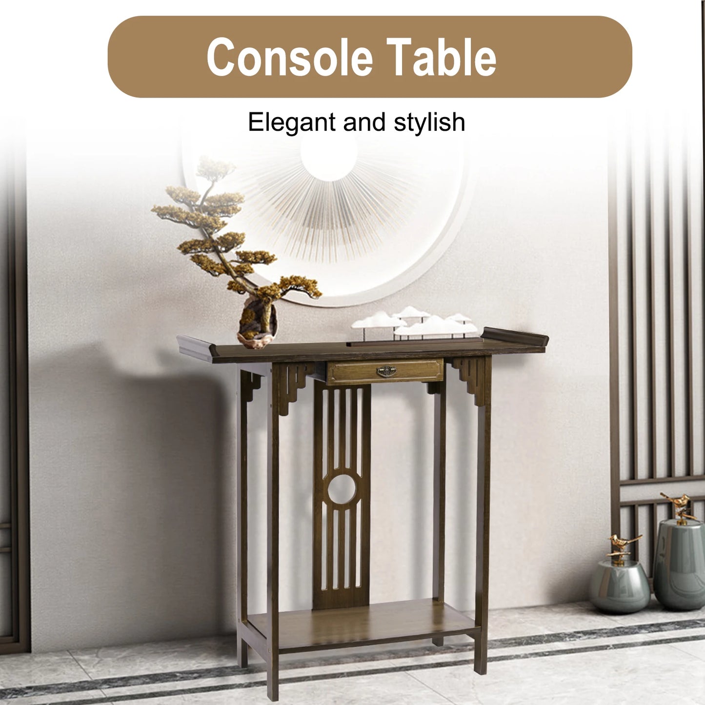 32" Console Accent Entryway Table