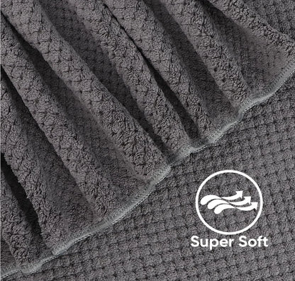 Bath Towel Set Pack of 2, Ultra Soft Highly Absorbent Bath Towel,