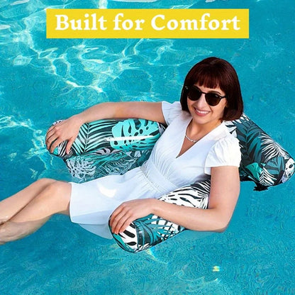 1 or 2 Pack Inflatable Pool Lounger for Adult