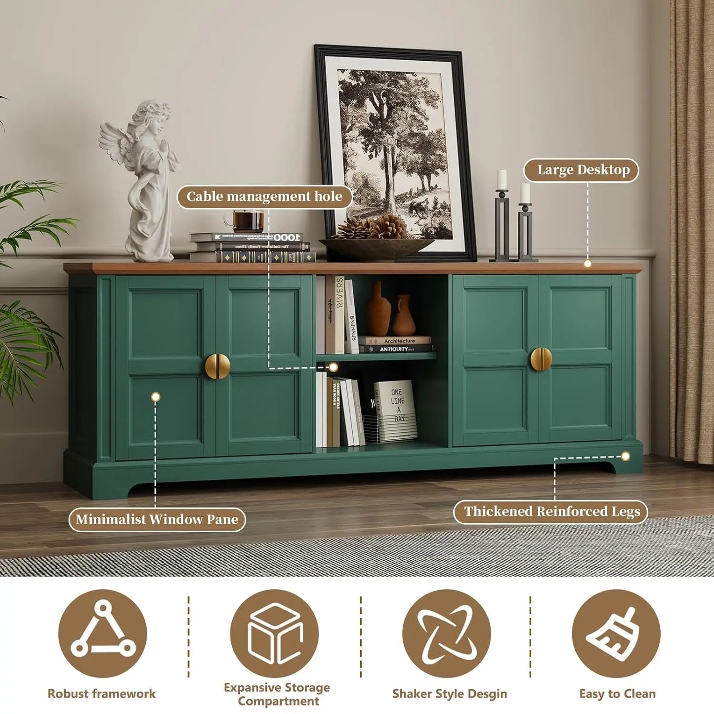 67” Modern TV Stand