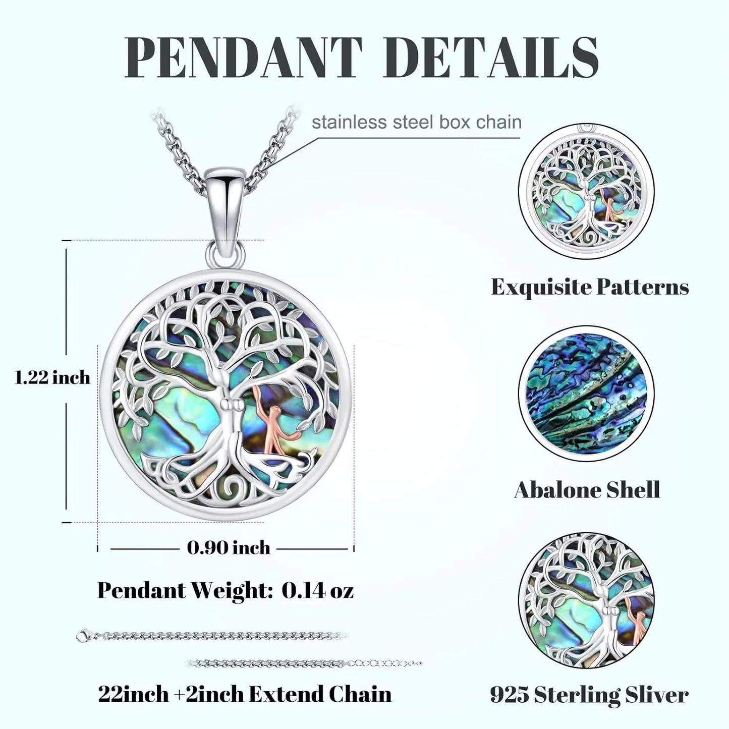 Tree of Life Necklace Pendant
