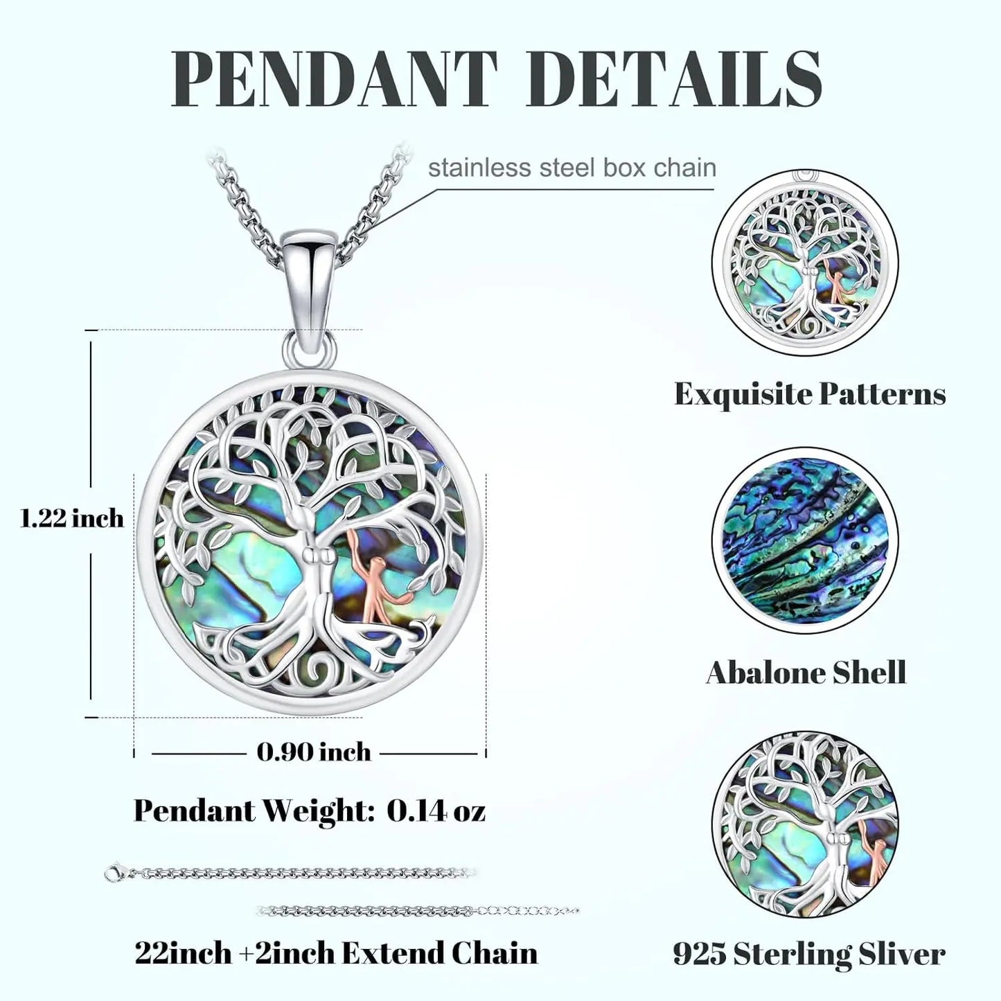 Tree of Life Necklace Pendant