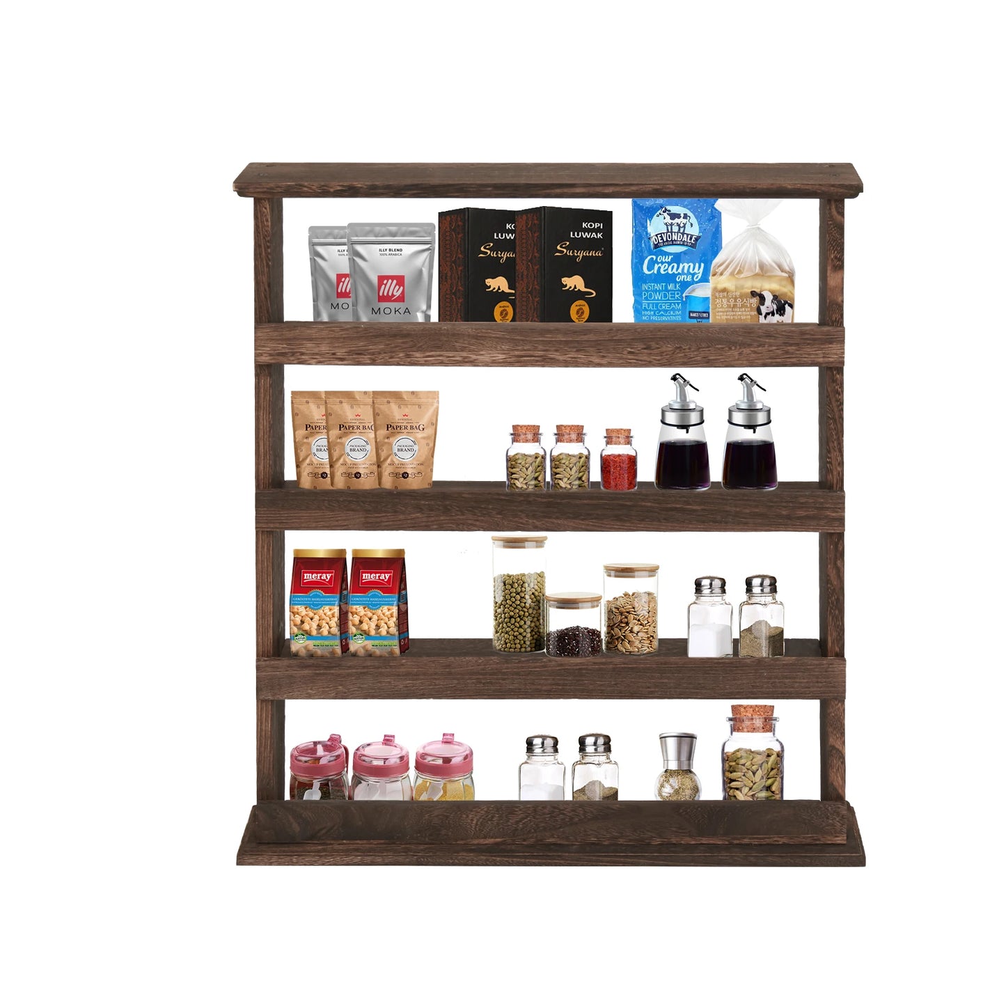 Wooden Spice Rack
