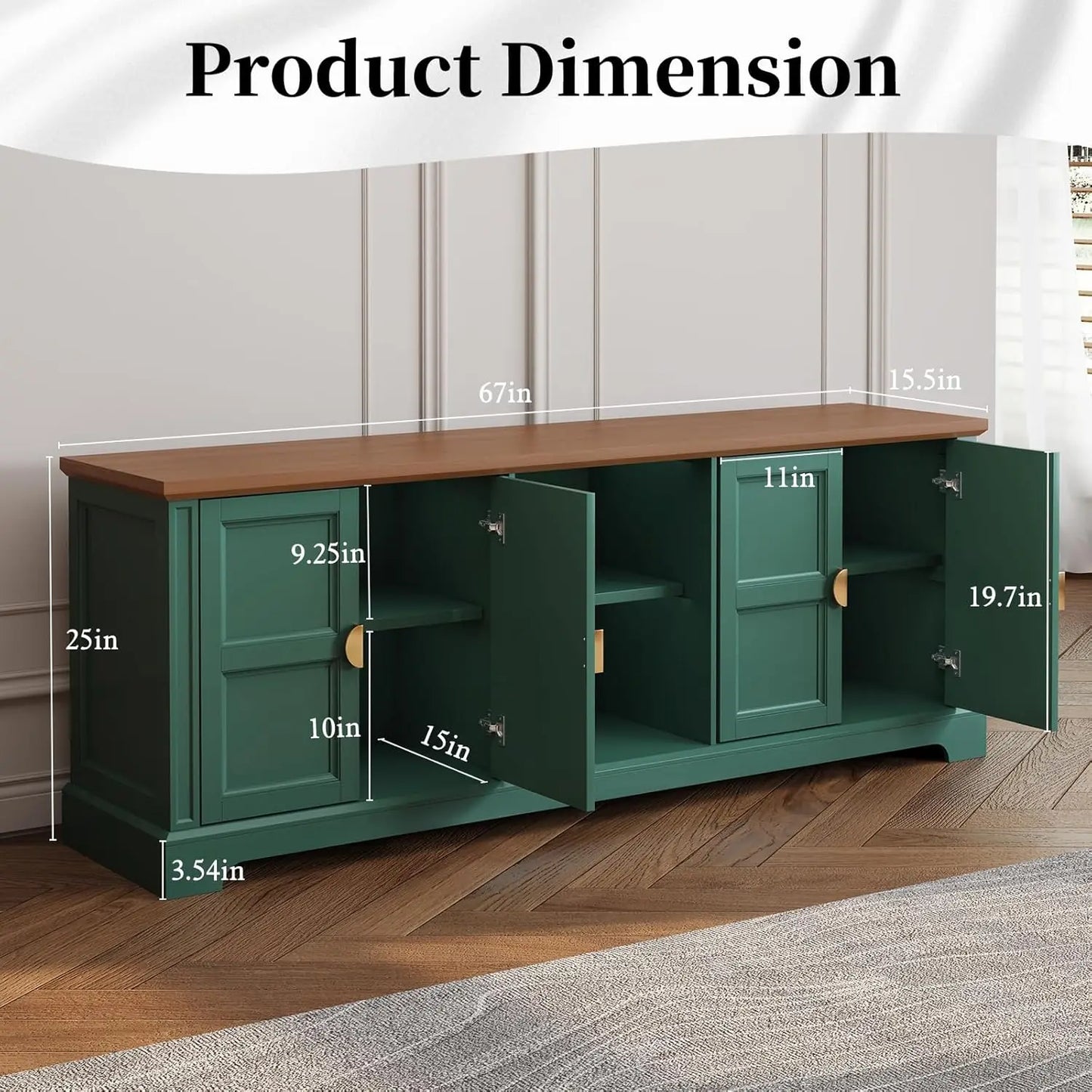 67” Modern TV Stand