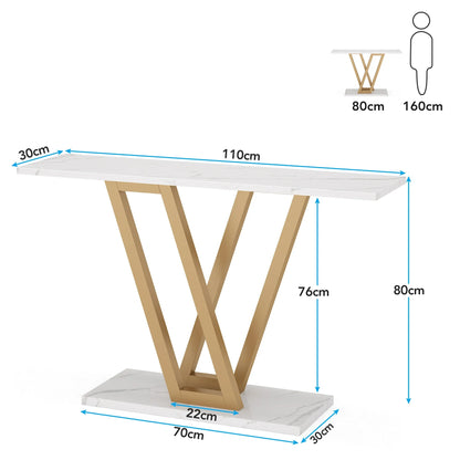 43 Inch Console Table, Living Room Furniture
