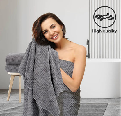 Bath Towel Set Pack of 2, Ultra Soft Highly Absorbent Bath Towel,