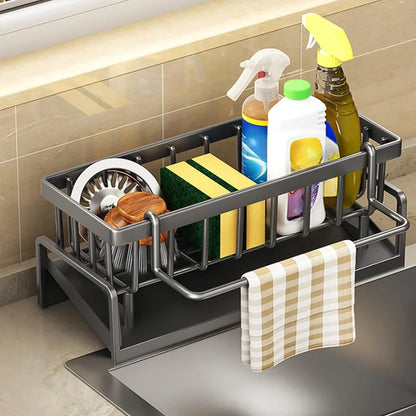 Kitchen Sink Organizer Carbon Steel