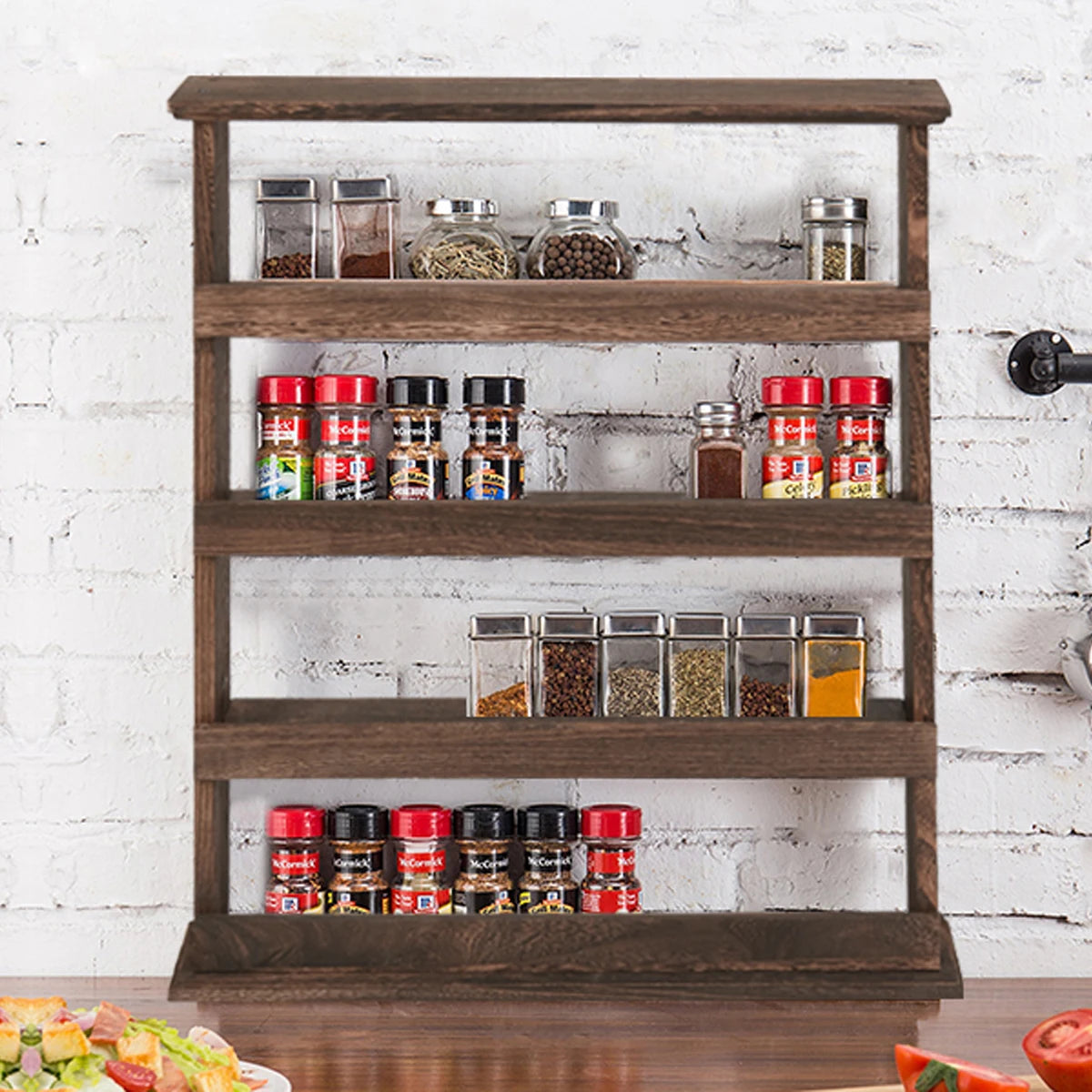 Wooden Spice Rack