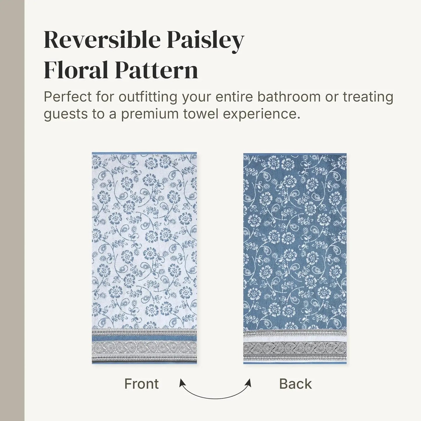 6-Piece Towel Set in Ophelia Blue