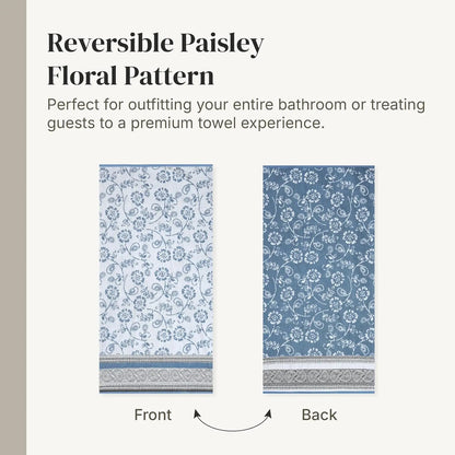 6-Piece Towel Set in Ophelia Blue