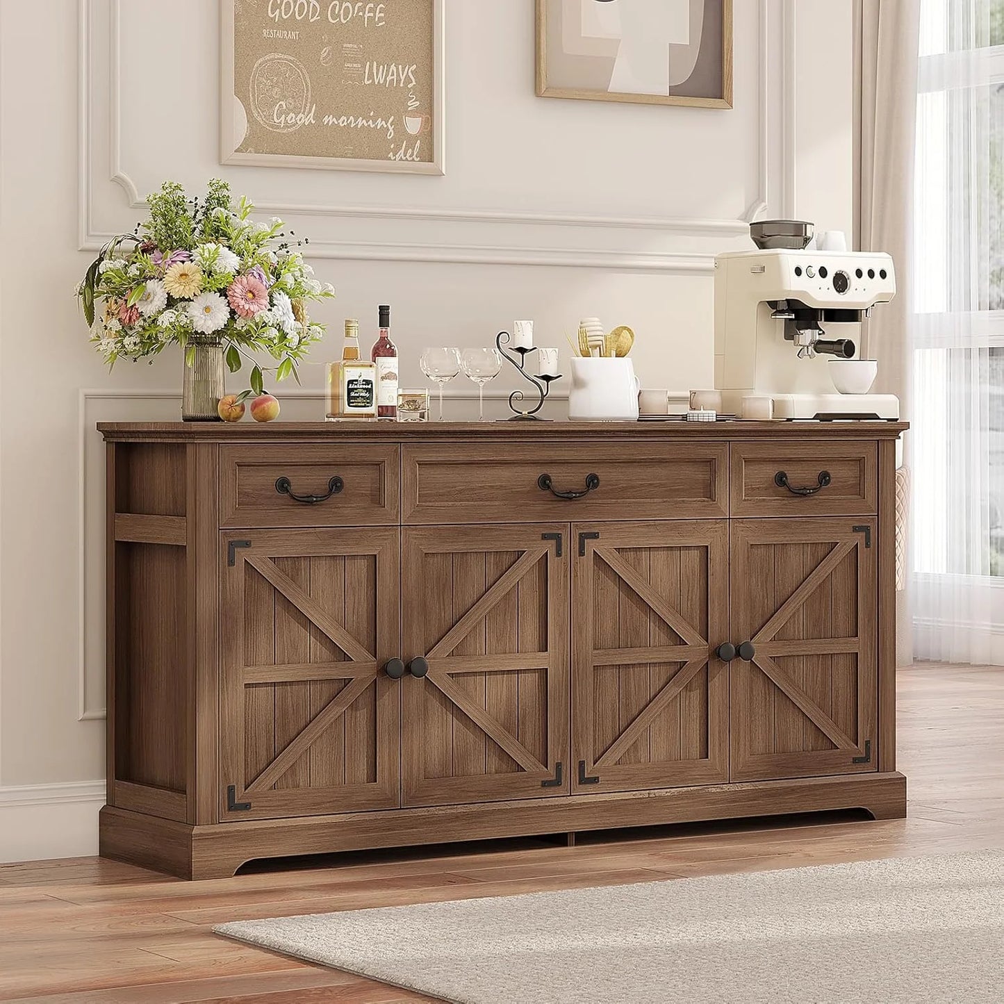 Wooden Storage Cabinet