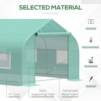 20' X 10' X 7' Large Walk-In Green House