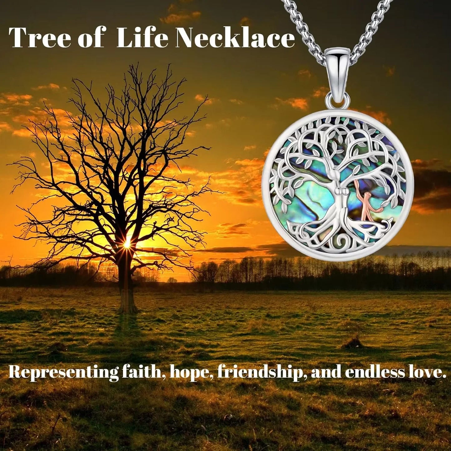 Tree of Life Necklace Pendant