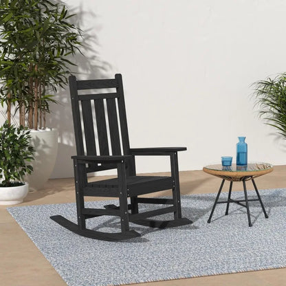Patio Rocking Chairs, Oversized, All-Weather, HDPE