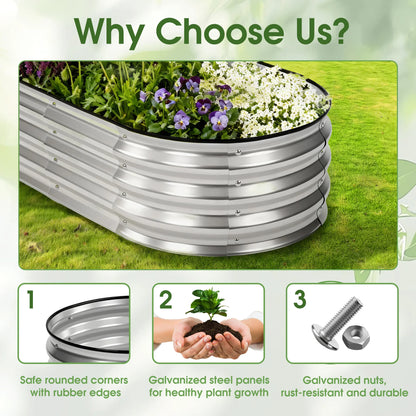 Outdoor Planter Box 4x2x1f With Open Bottom
