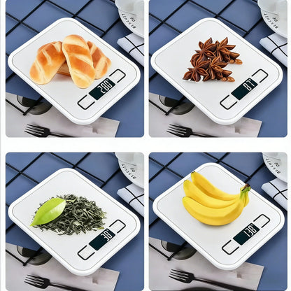 Digital Kitchen Scale LED Display 5kg/1g