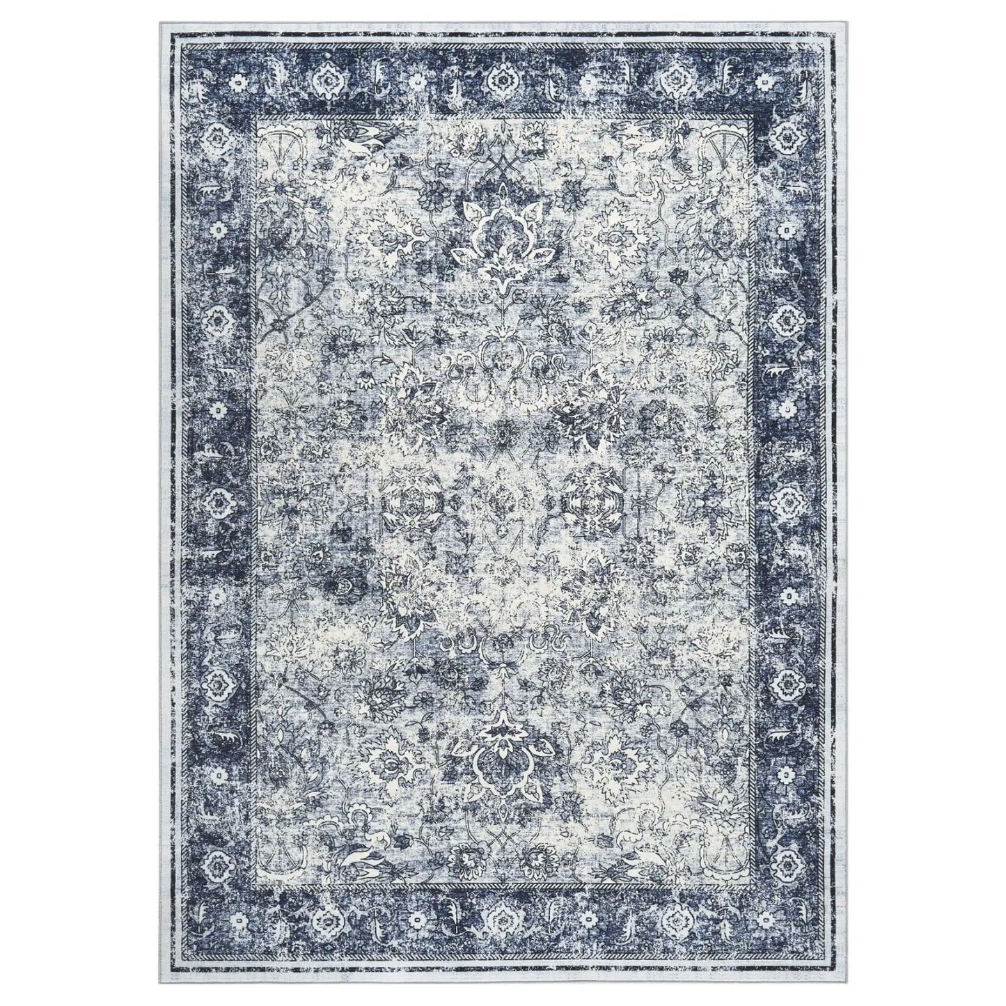 Vintage Area Rug Washable