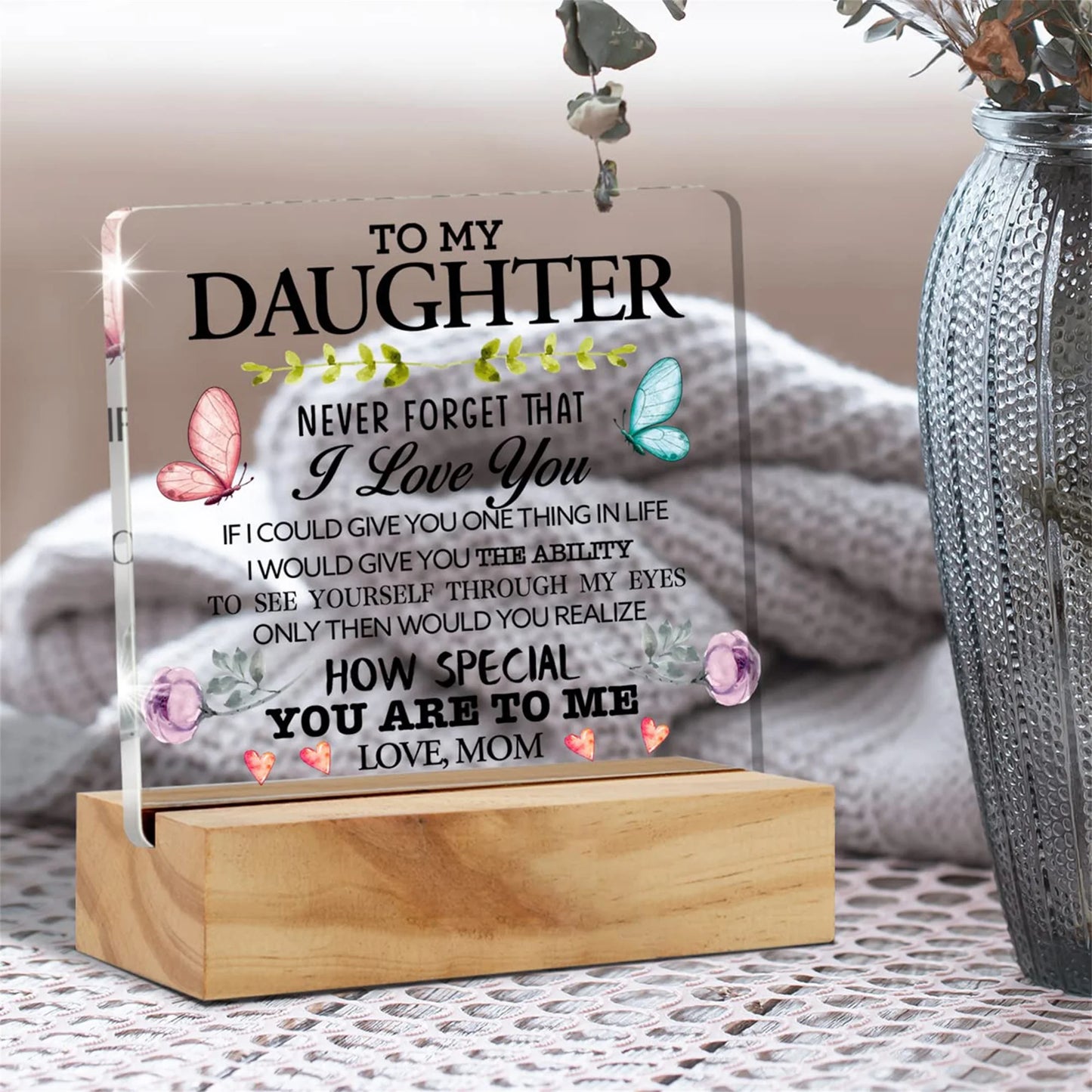Inspirational Acrylic Motivational Decorative Sign