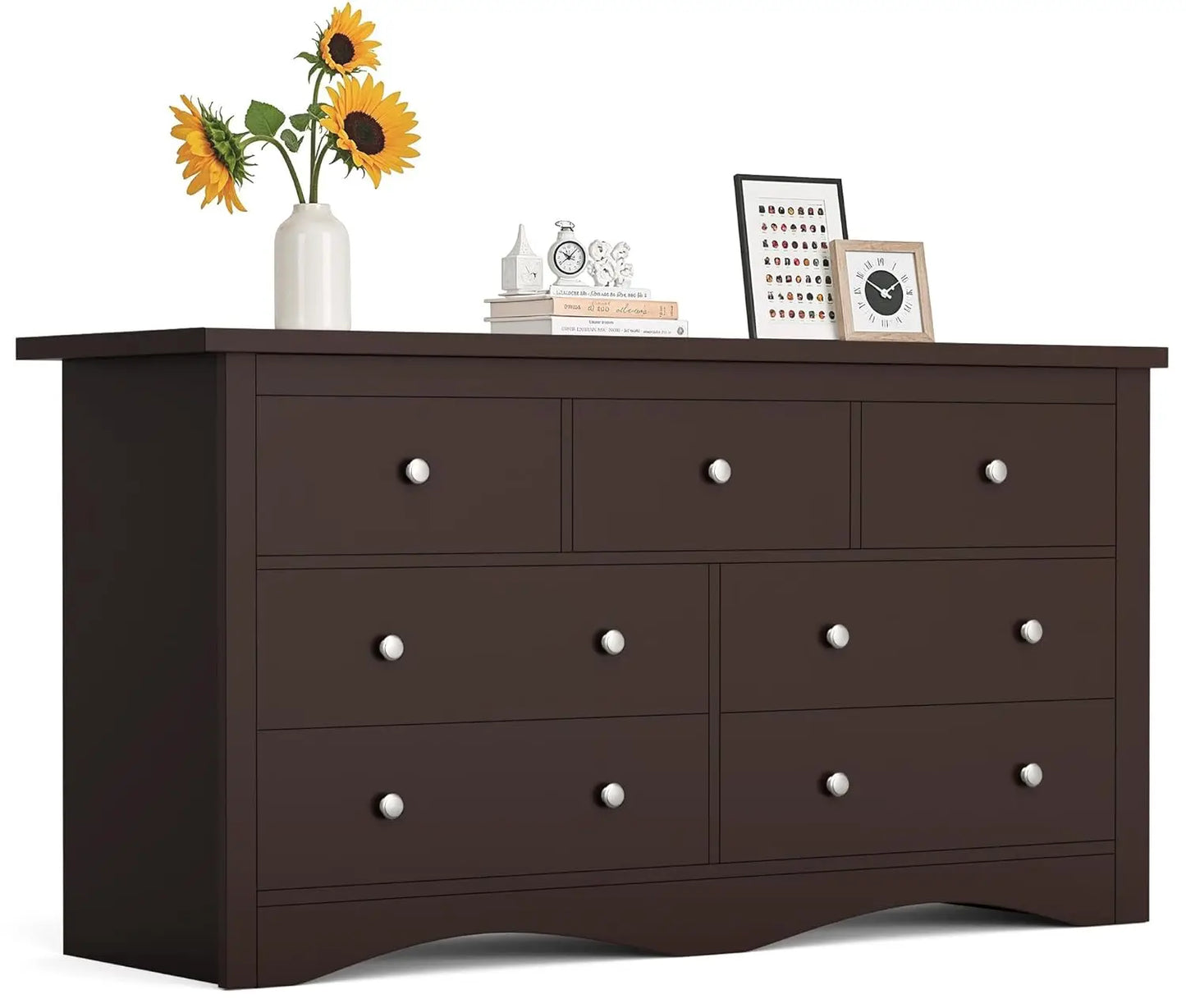 Wood Chest of Drawers, Dresser