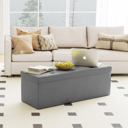 Folding Ottoman, Strong Load-bearing Capacity