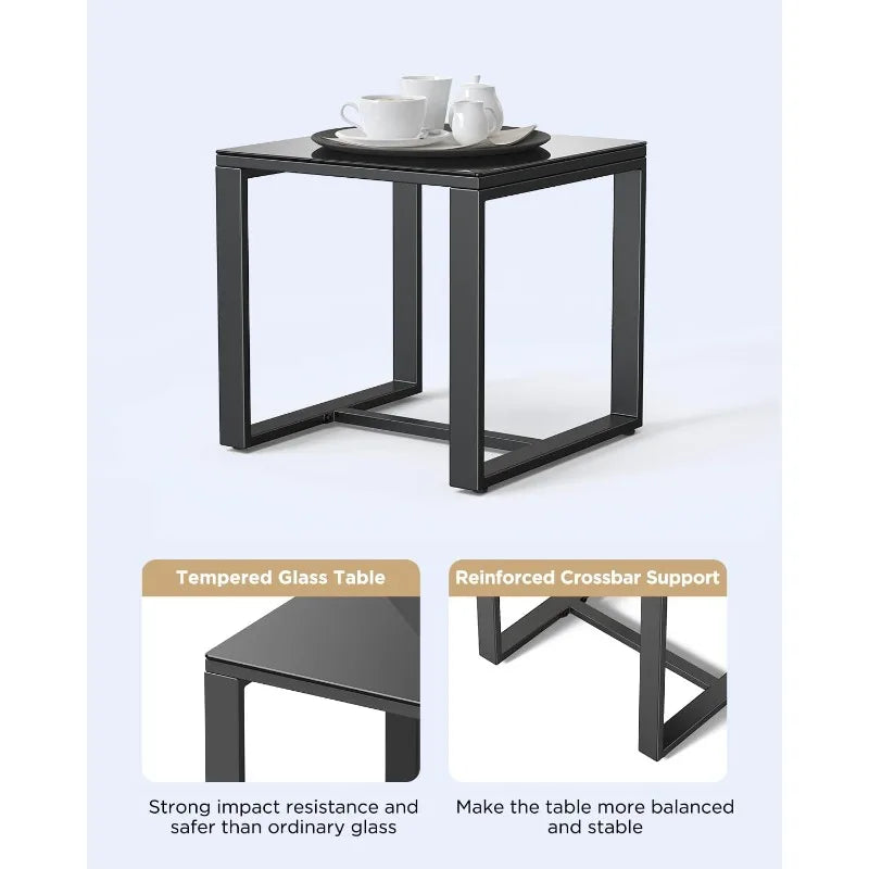 3 Piece Patio furniture with rocking chairs
