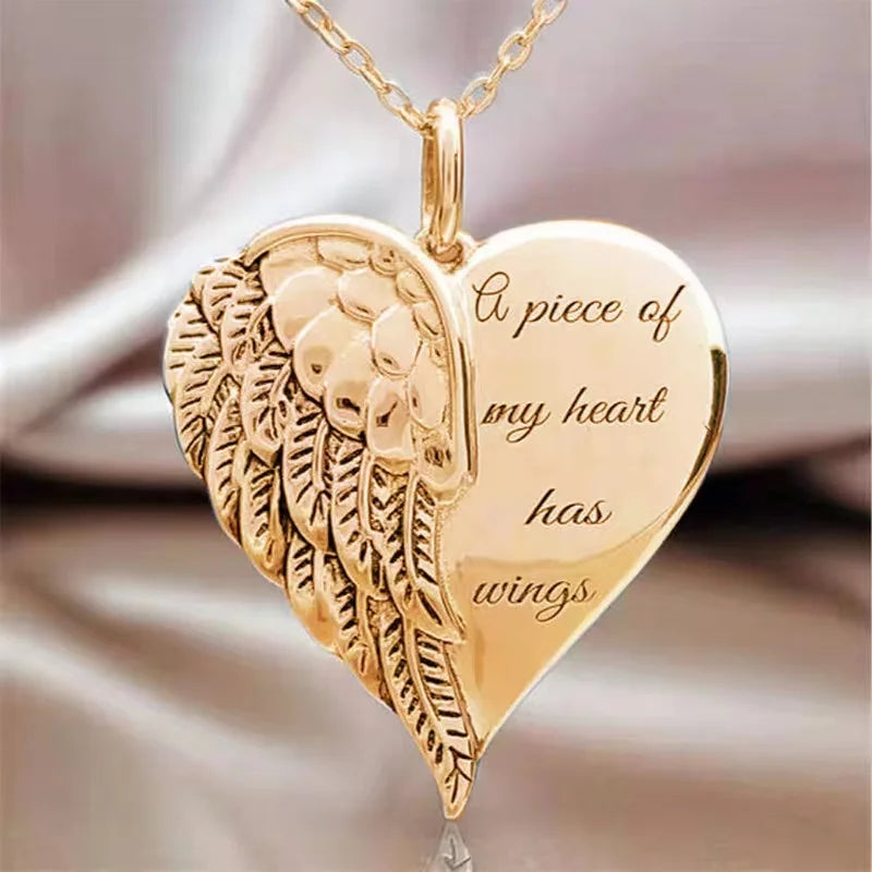 2024 A Piece of My Heart Has Wings Pendant