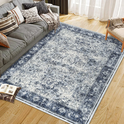 Vintage Area Rug Washable