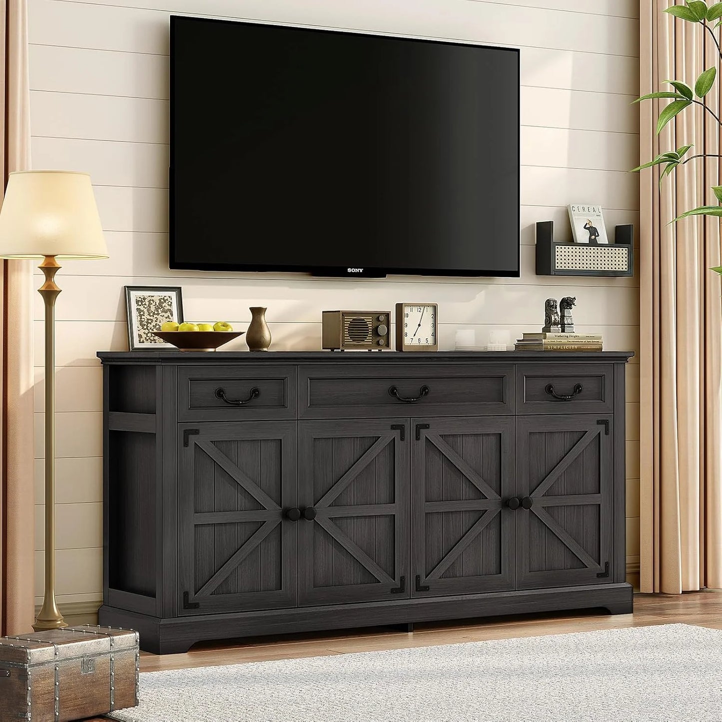 Wooden Storage Cabinet