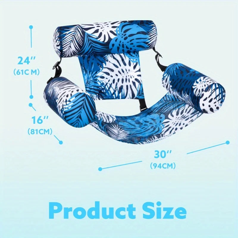 1 or 2 Pack Inflatable Pool Lounger for Adult