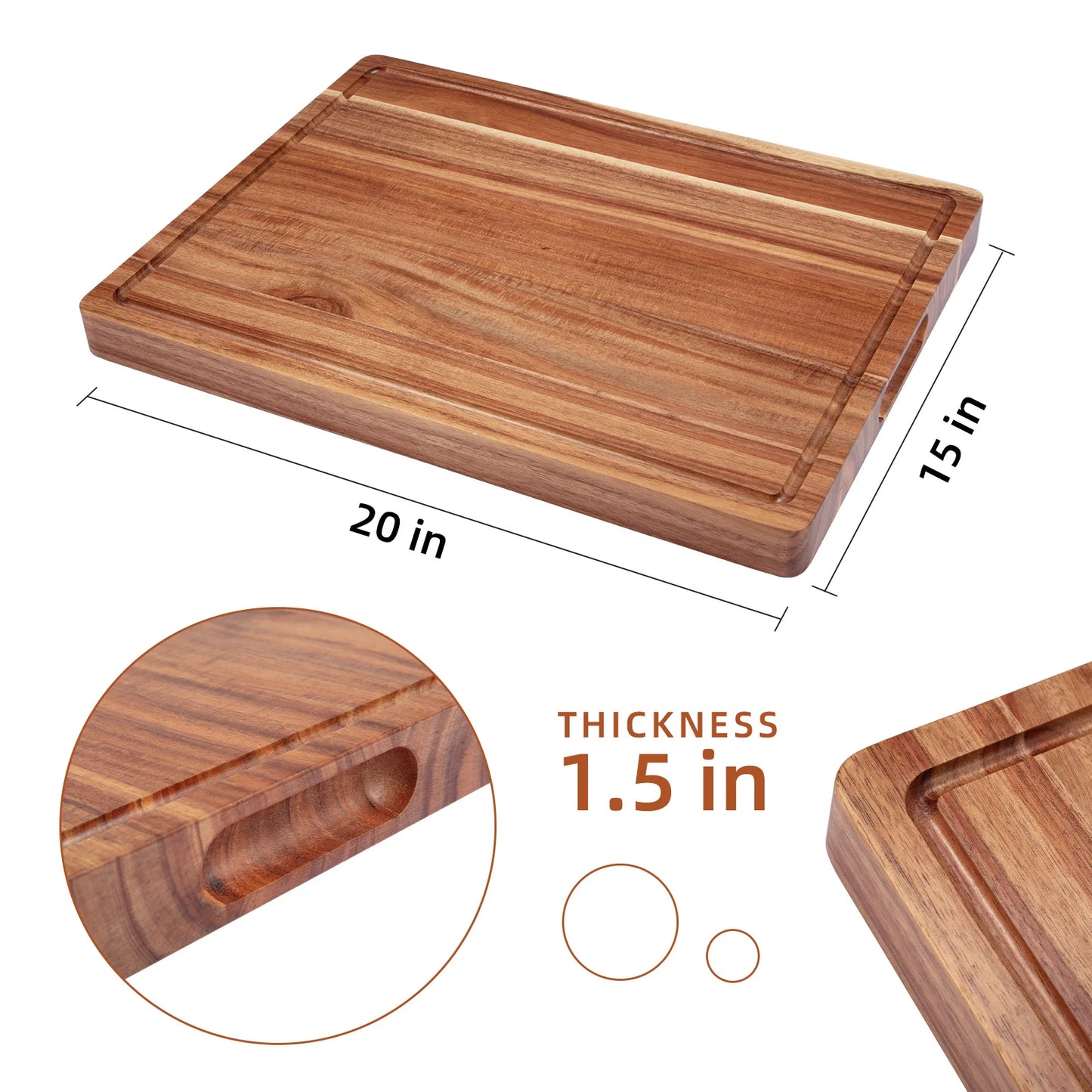Extra Large Acacia Cutting Board