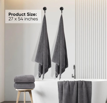 Bath Towel Set Pack of 2, Ultra Soft Highly Absorbent Bath Towel,