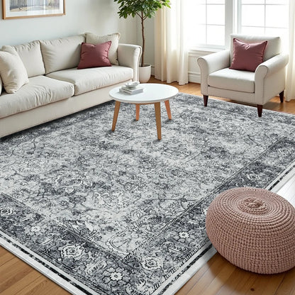 Vintage Area Rug Washable