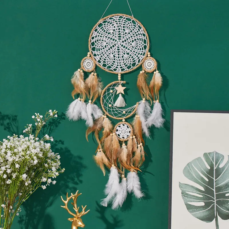 5-piece large Dream Catcher