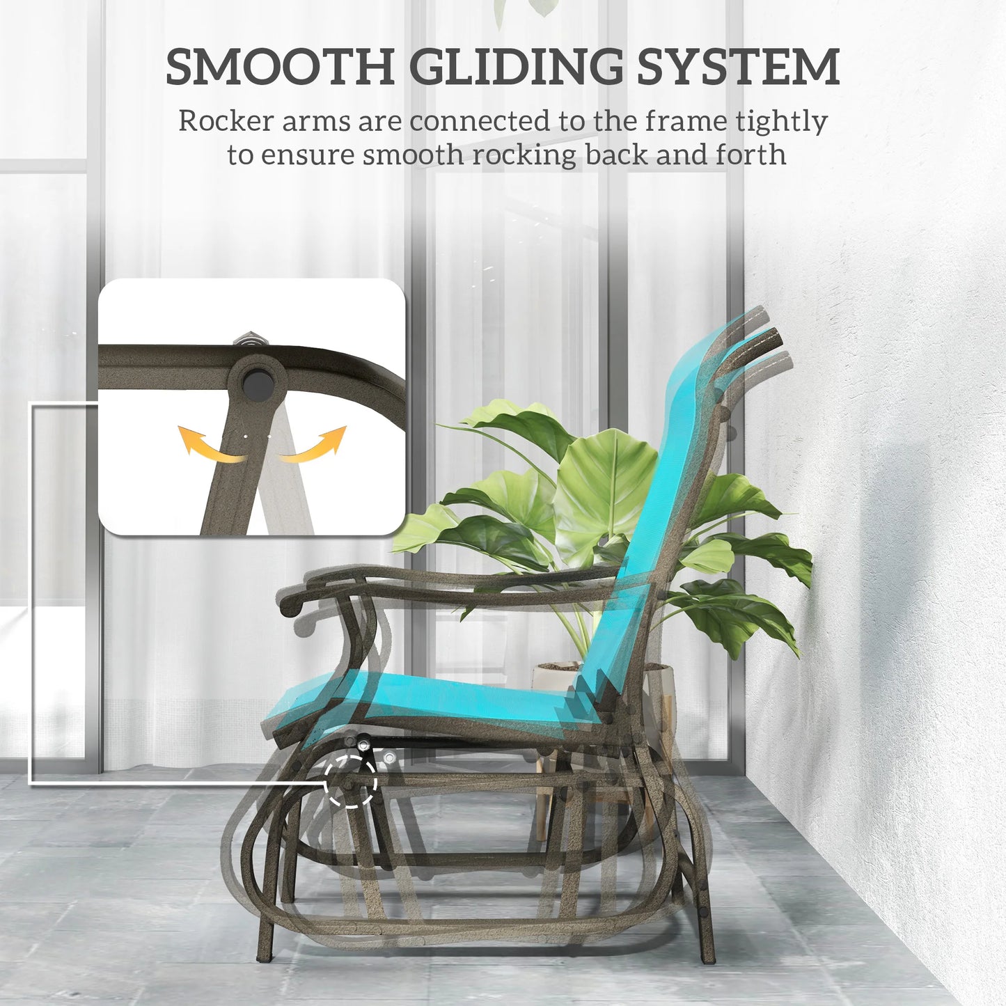 Outdoor Glider Chair