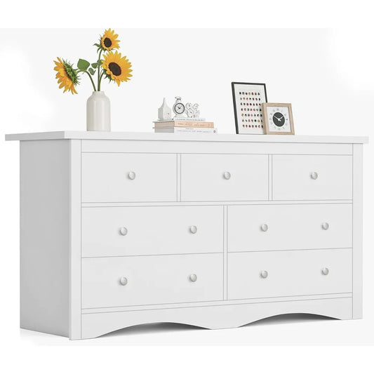 Wood Chest of Drawers, Dresser