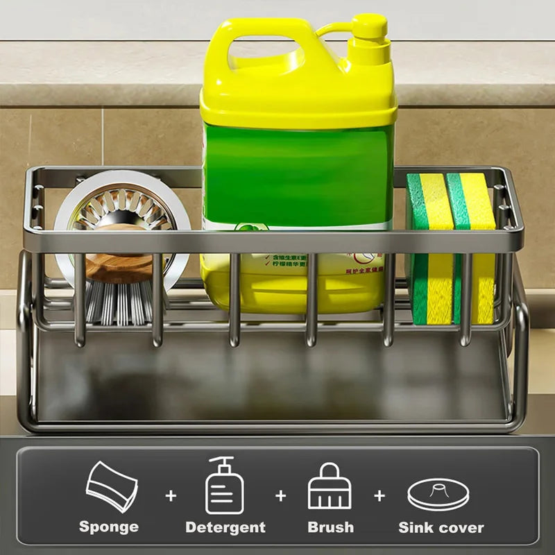 Kitchen Sink Organizer Carbon Steel
