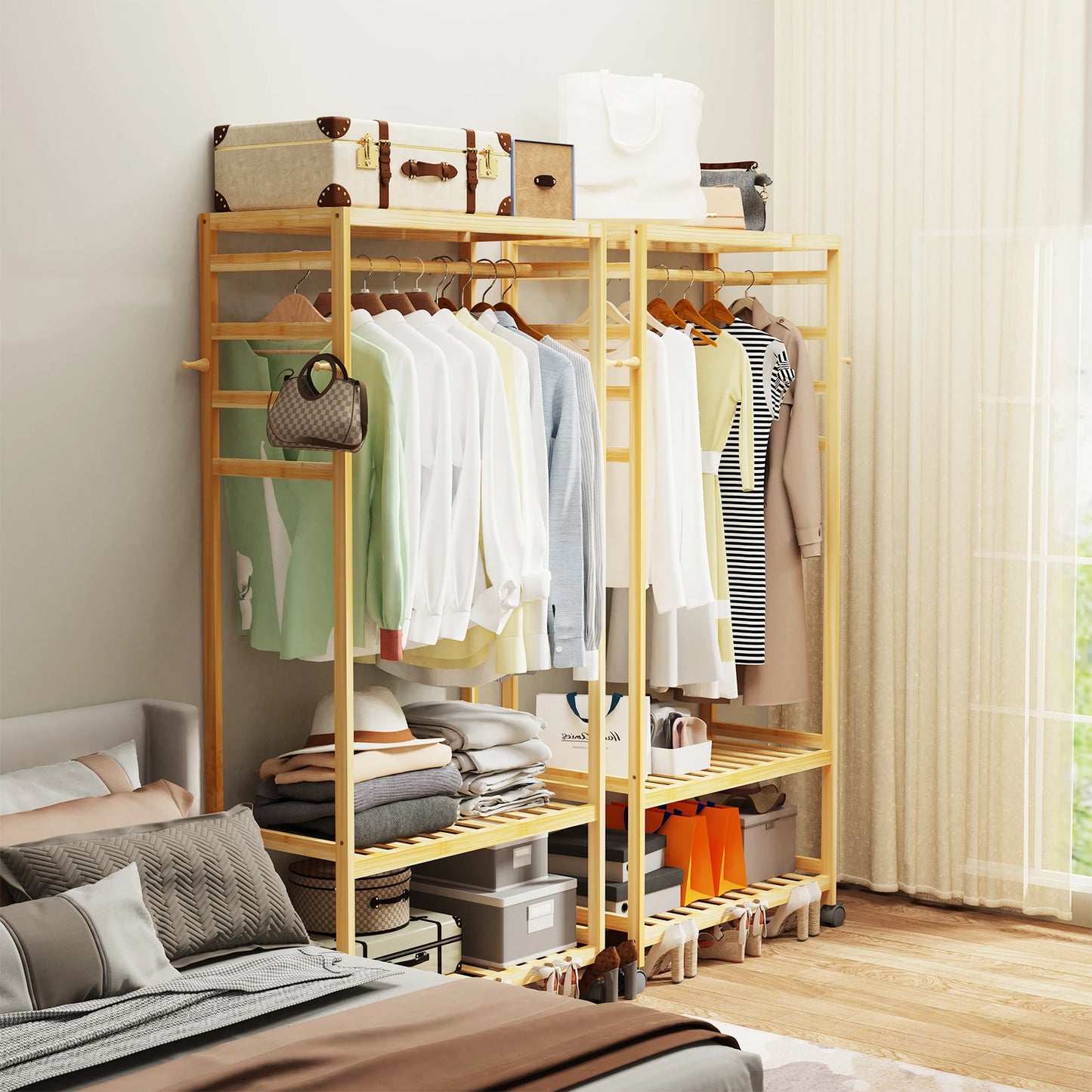 Heavy Duty Open Wardrobe