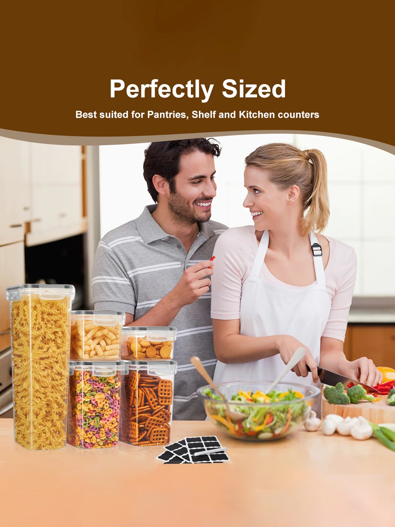 48pcs,Sealed food storage containers with LIDS