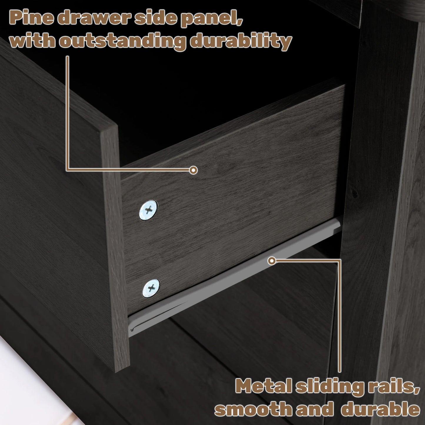 Wide Chest of Drawers