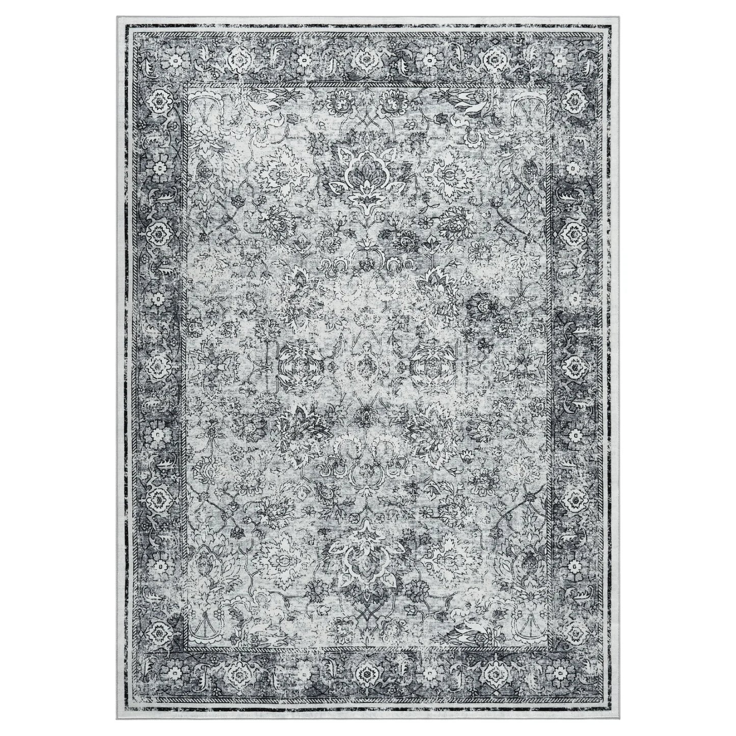 Vintage Area Rug Washable