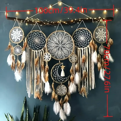 5-piece large Dream Catcher